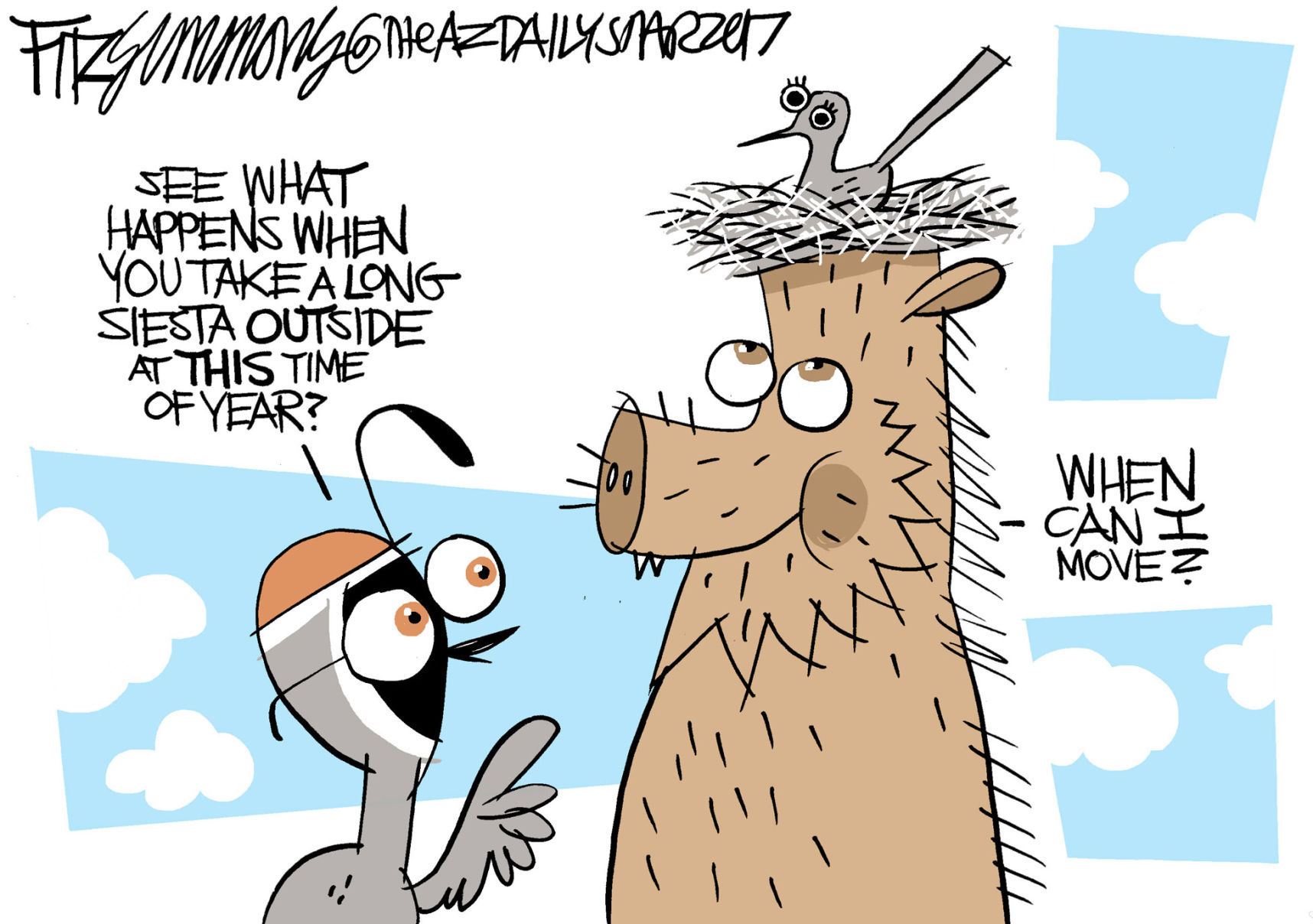 Last Laugh: Springing